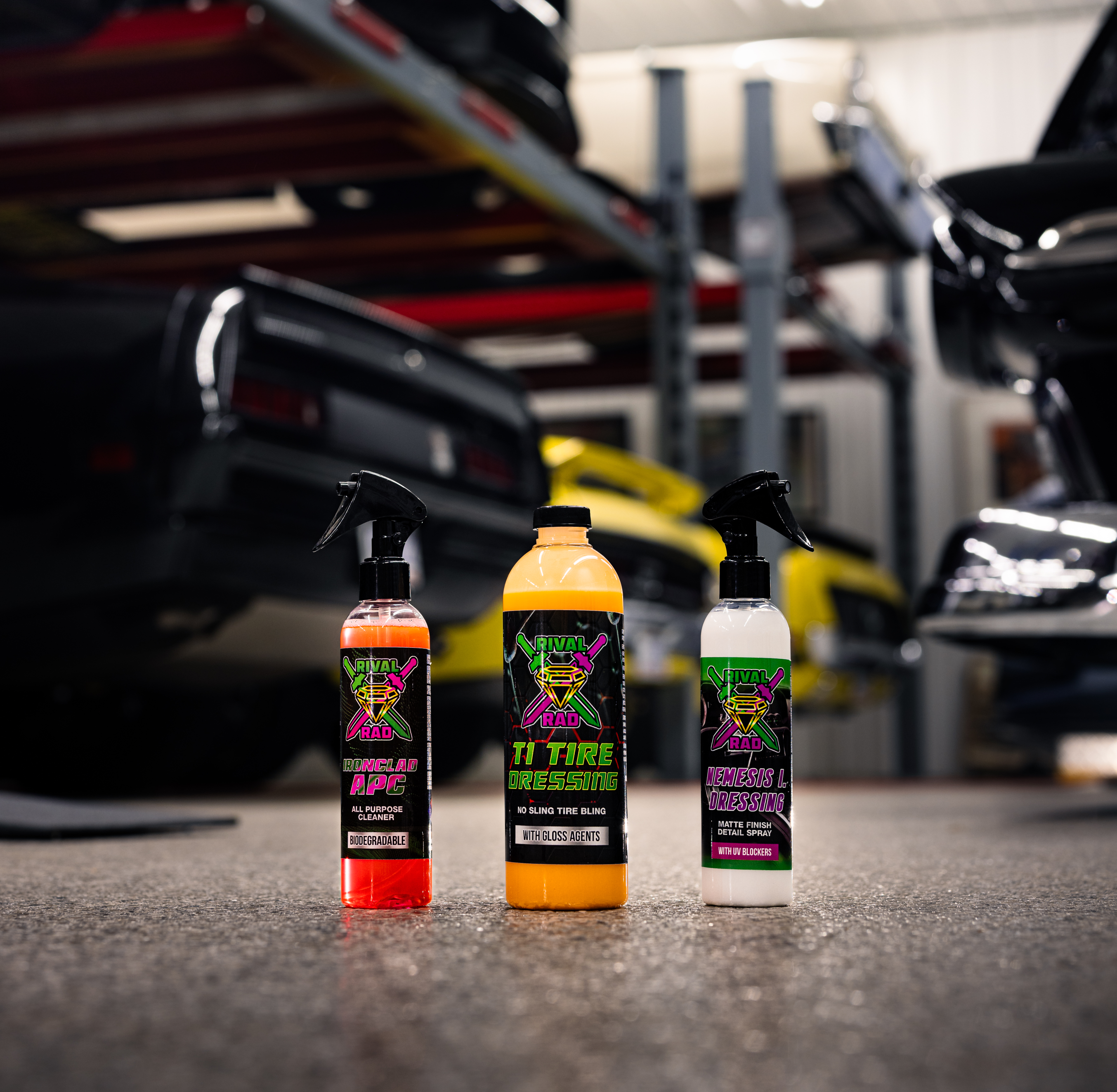 High quality car care products Rival Rad ensures the best shine and protection on the market